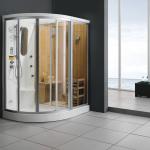 MONALISA CLASSICAL ENCLOSED STEAM SAUNA ROOM WITH SHOWER