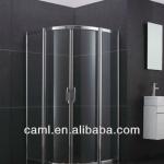 CAML fully-framed fix panels sector sliding bathroom shower enclosure sliding door roller shower enclosure-FGS201