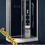 Hot Small Sliding Door Shower Room with aluminium skirt China Manufacturer