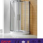 China manufacturer sliding door tempered glass shower enclosure for hotel project-LFS1024 -4