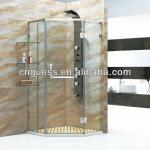 Hot-sale frameless shower room/sliding glass shower enclosure /GUESS(Q-B20037)-Q-B20037