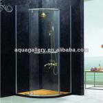 Square screen aluminium alloy system Model Frameless Shower Room (MS012)