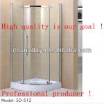 high quality stainless steel shower enclosure with CE-SD512