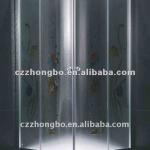 Curved glass for shower cabin-800*300