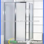 Frosted Tempered Shower Room Glass-F-29