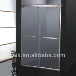 double sliding door tempered glass shower screen