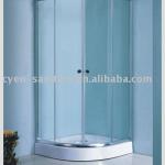 Simple shower room with aluniniun profile-CD-6017