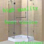 high quality frameless 10 mm shower enclosure with CE-SD216