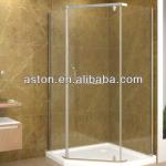 cUPC 36&quot; 38&quot; 40&quot; 8mm/10mm Neo Angle Clear Tempered Glass Shower Door-A973
