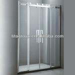 Frameless sliding bathroom glass shower door-TS19P