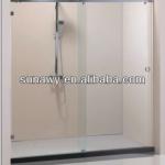 easy clean custom-made tempered glass shower room