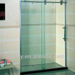 1 Fixed 1 Sliding SS304 Shower Door (KD8013B)-KD8013B