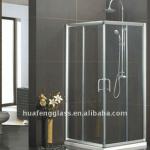 4mm - 10mm Custom Shower Enclosure Glass, Bathroom Door Frost Tempered Glass-4mm-19mm