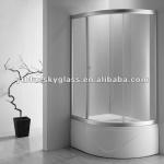 shower tempered glass-