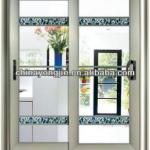 frameless sliding bathroom glass shower door-BSD-109