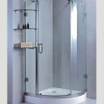 frameless shower enclosure with shelf-CD-6026
