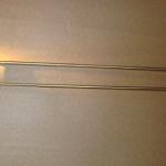 double extensible shower curtain rod-