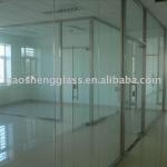 tempered / toughened glass door with customized size-