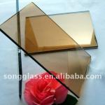 3-12mm High Quality Bronze Float Glass Pieces-tempered