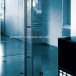 glass partition/frameless glass pivoting door/swing door/hinged door-GD-20