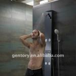 i-Shower Electronic 304 Black Mirror Finish Stainless Shower Panel - S150-S150