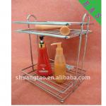 stainless steel bath shelving with chrome plated-ST-WY003