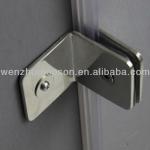 shower room hinge/stainless steel glass clamp/panel connector-KD5102