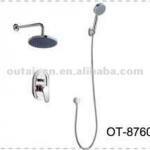 brass concealed rain shower mixer-OT-8760