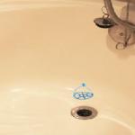 Clean Filter for removing dirty hair &amp; pet hair in Bathtub-