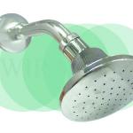 4&quot; Plastic Chrome Shower Rose Set-B06-S