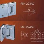 adjustable brass material Shower Door pivot Hinge-RSH-223  224AD