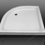 Corner Large Irregular LS900X900 Ceramic Shower Tray-LS900X900