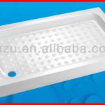 1000 1200 mm Bathroom ceramic square vanity shower tray sets conner base low profile ST-06