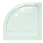 high quality 90*90 corner acrylic shower tray-XS-02