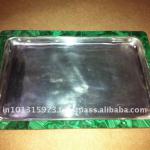 MALACHITE SLAB-MALACHITE TRAY