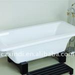 ( XD-04202-1.7m) wood shelf acrylic bathtub-XD-04202