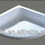 Enamel steel sector shower tray TB-T004A-TB_T004A