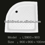 Popular and good quality ceramic shower tray-BDS900*900