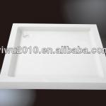 white color Acrylux Shower Base Single Threshold-YT13081-4