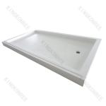 Corner Acrylic stone resin shower trays /bathrooms shower tray
