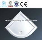 Deluxe shower enclosure tray