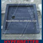 Square black granite shower tray-Square black granite shower tray