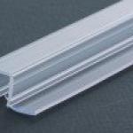 clear plastic shower door seal strip-clear plastic shower door seal strip