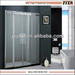 Luxury 8mm safety glass shower screen T-19P-T-19P