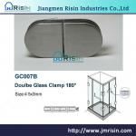 Stainless Steel Glass Clip 180 degree-GC007-B