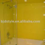 showerscreen tempered glass splashback for bathroom-GSP-1008
