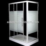rectangle line glass sliding shower enclosure-ADL-8001