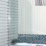 High Quality 4MM Tempered Glass Bath Screen-TS-8E