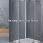 frameless shower system&amp;safety glass shower doors-KM52