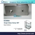Stainless Steel Glass Clip 180 degree-GC006-A